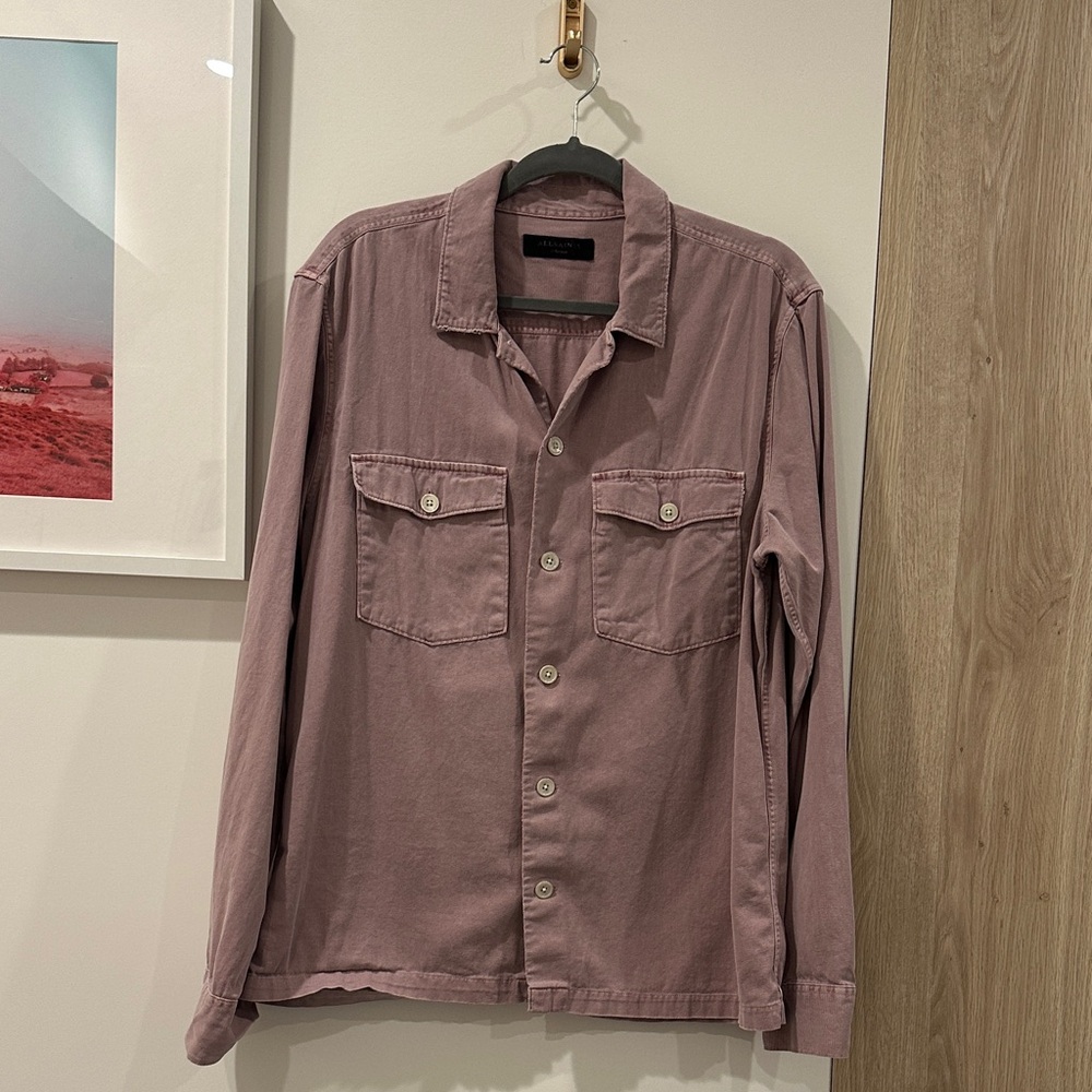 Men's Mauve button down